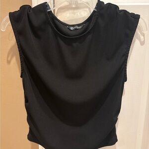 Black Sleeveless Top